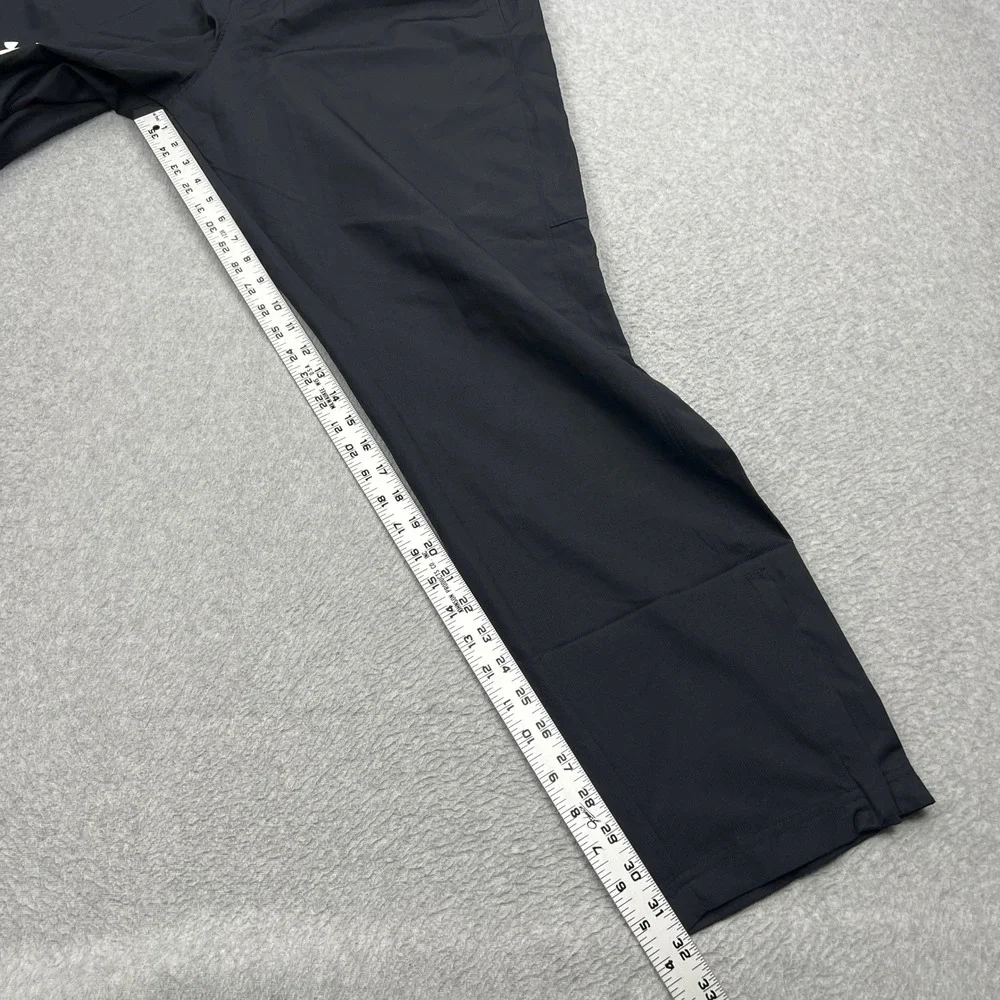 NEW Under Armour Vital Woven Pants Mens XL Black Mesh Lined Ankle Zip 1352031
